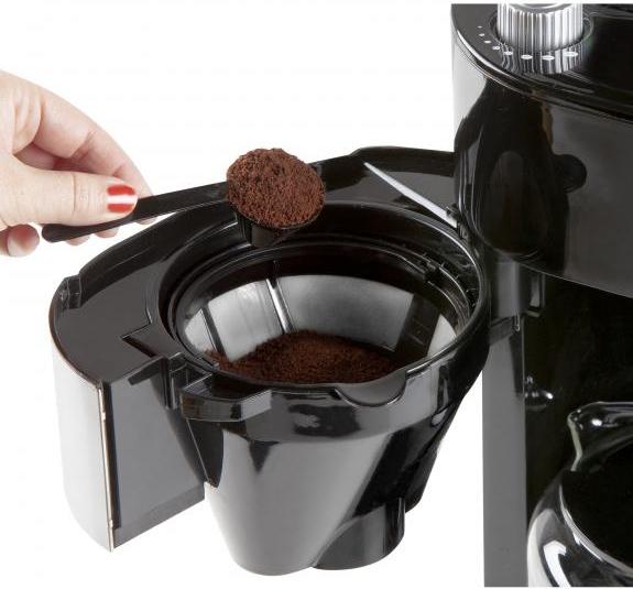 Produktbild Domo Kaffeem. DO721K bk/sr