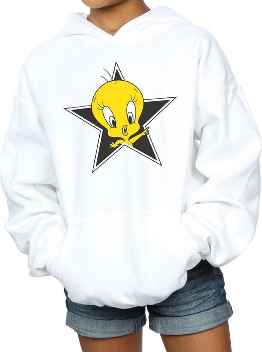 Produktbild Looney Tunes Tweety Pie Star Kapuzenpullover Mädchen (128)