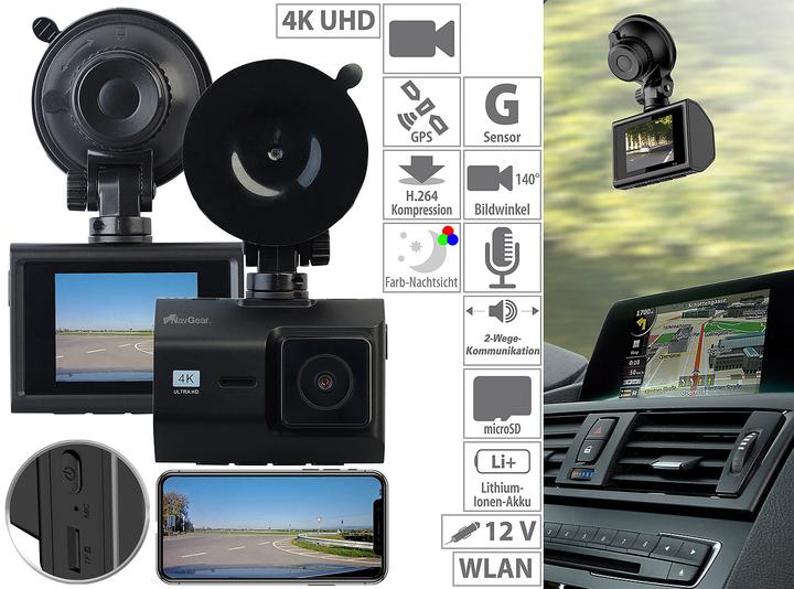 Produktbild NavGear MDV-3840 (Nachtsicht, GPS-Empfänger, 4K)