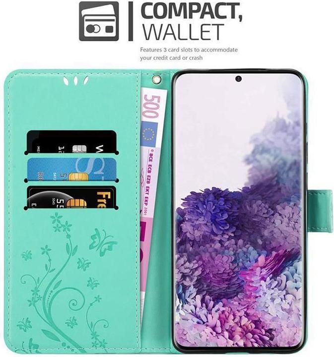 Produktbild Cadorabo Flower Book Cover (Samsung Galaxy S20)