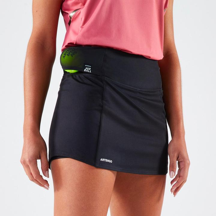 Artengo Damen Tennisrock - TSkirt Dry Hip Ball schwarz (XXL)