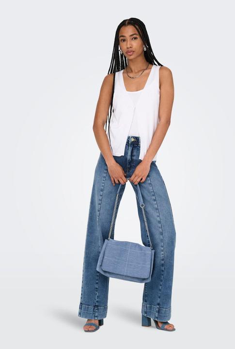Actual product image Only ONLJUICY Hohe Taille Weiter Beinschnitt Jeans Jeans mit weitem Bein (W30/L32)