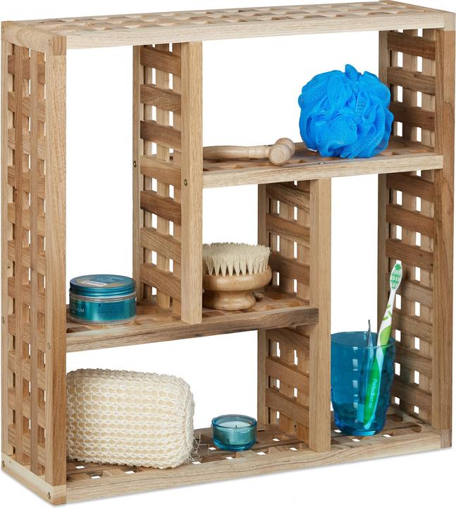 Actual product image Relaxdays Walnut (50 x 15 x 50 cm)
