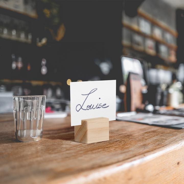Actual product image Relaxdays place card holder