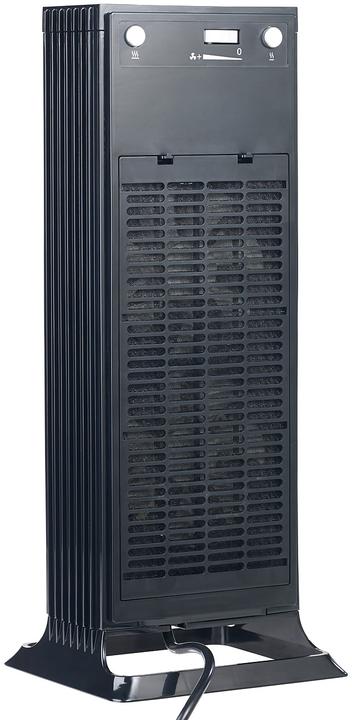 Actual product image Carlo Milano Design tower ceramic fan heater with thermostat (2000 W)
