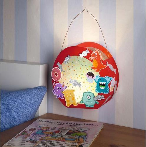 Actual product image Folia Lantern craft kit Monster