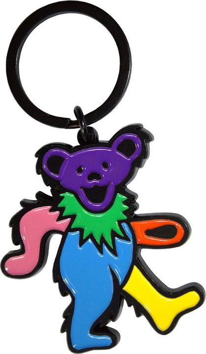 Actual product image Grateful Dead Dancing Bear Keyring