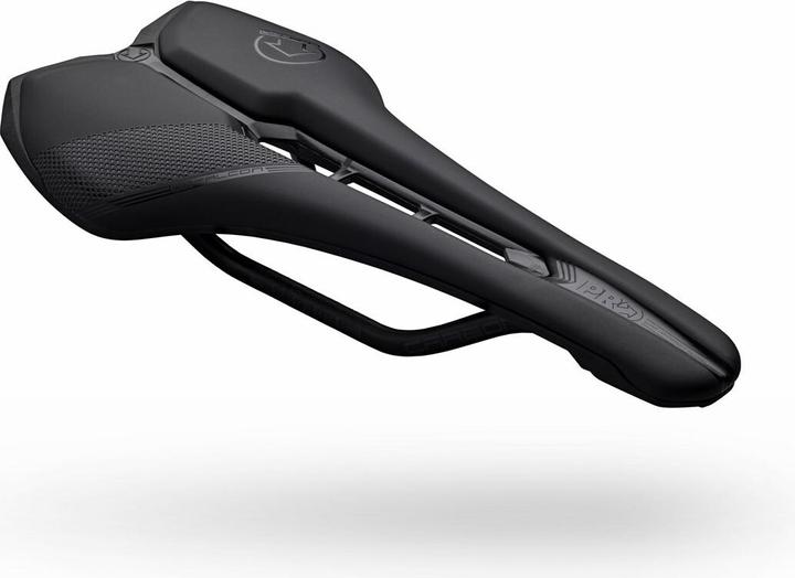 Actual product image PRO Saddle Falcon Team AF with opening 132 mm black