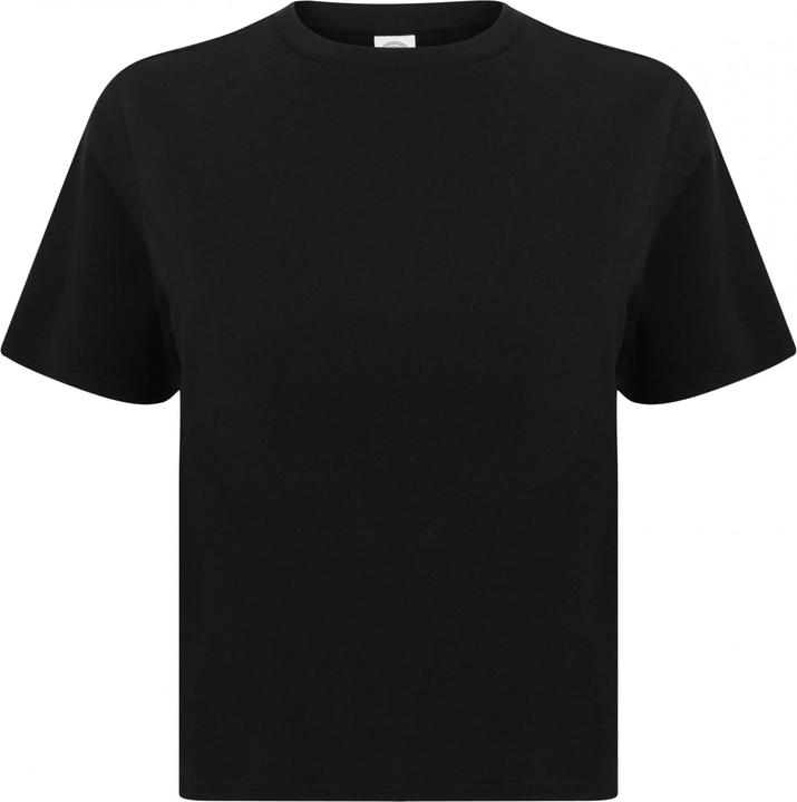 Skinni Fit T-Shirt court quadratischer Schnitt Frau