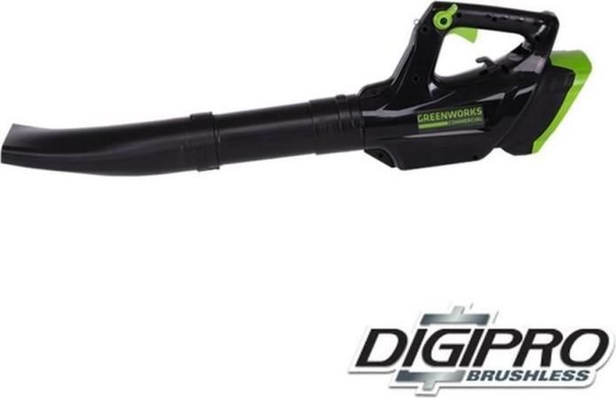 Greenworks GC82BLB batterie souffleur de feuilles 82 V - Sans batterie ni chargeur (Fonctionnement sur batterie)