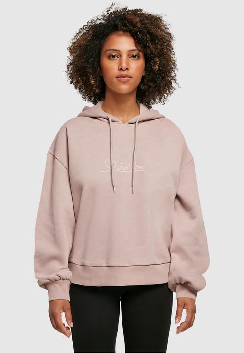 Immagine prodotto Merchcode Felpa con cappuccio oversize Just love Organic Donna - 116795 (XL)