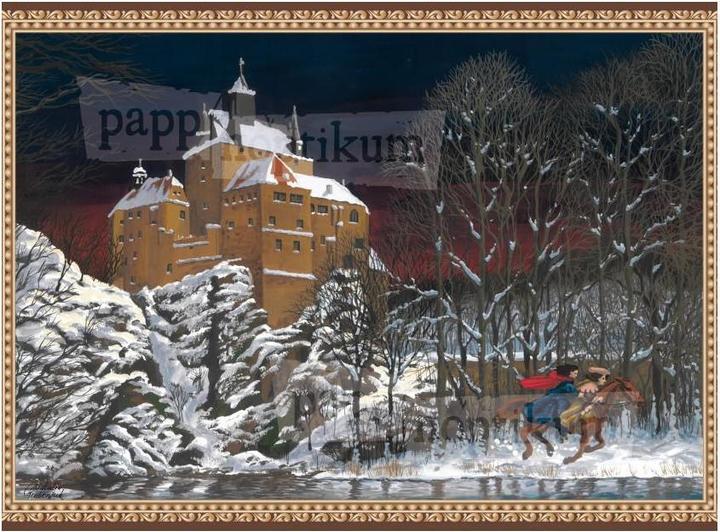 Produktbild Pappnoptikum 1023 - Schneewittchen - Burg Kriebstein (Mini-Adventskalender)