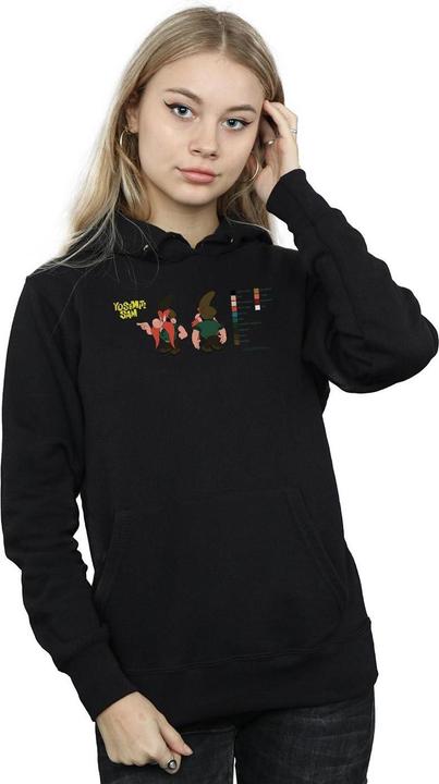 Immagine prodotto Looney Tunes Yosemite Sam Colour Code Felpa con Cappuccio Donna (XL)