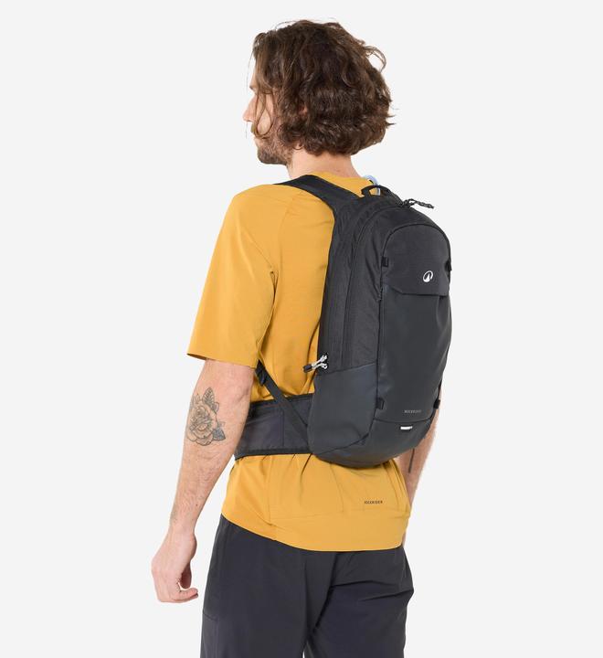 Actual product image Rockrider Trinkrucksack MTB 12 L/ 2 L Wasser schwarz (12 l)