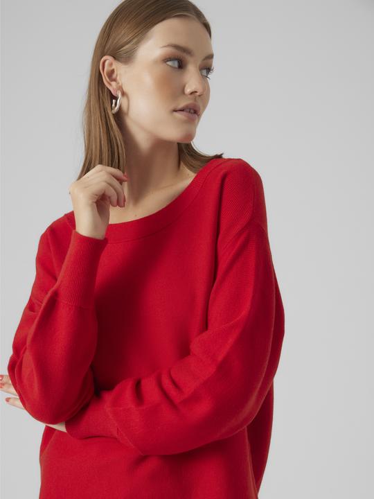 Produktbild Vero Moda VMNANCY LS BOATNECK PULLOVER GA EXC Strickpullover (M)