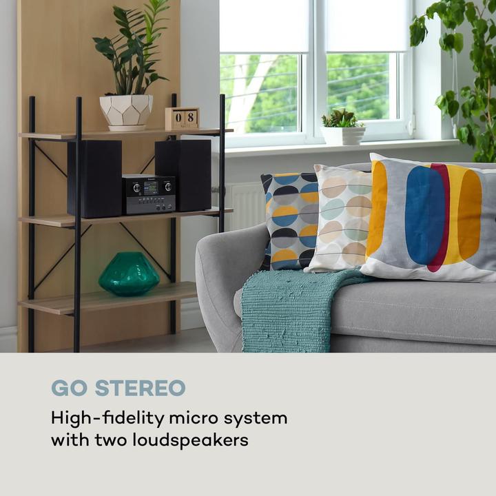 Immagine prodotto Auna Sistema compatto Connect System S, nero