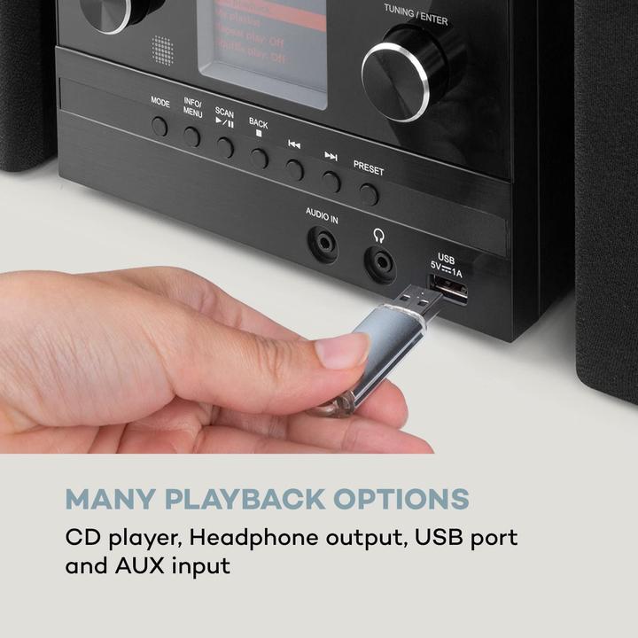 Immagine prodotto Auna Sistema compatto Connect System S, nero