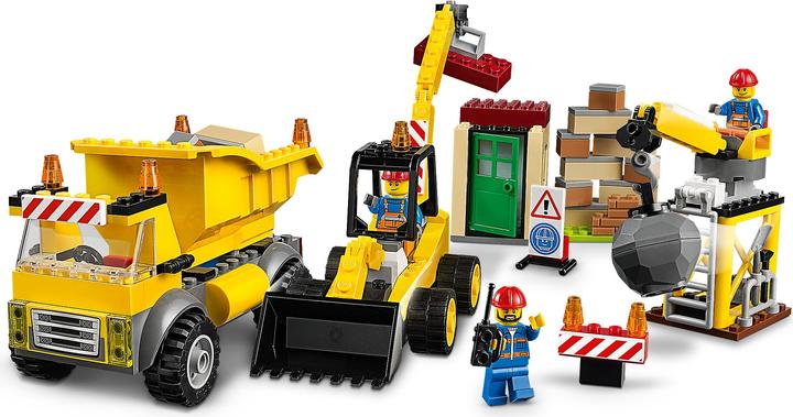 Actual product image LEGO Junior's big building site (10734)