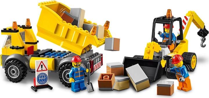 Actual product image LEGO Junior's big building site (10734)