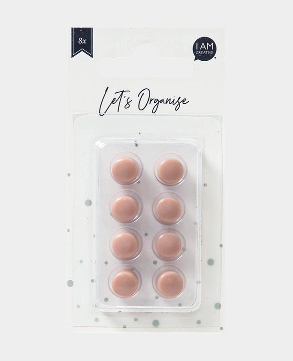 Image du produit I Am Creative Aimants décoratifs, aimants boutons (8 x)