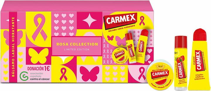 Actual product image Carmex Solidarity Box 3 Pieces - A Perfect Set For Lip Care Enthusiasts (Balm)