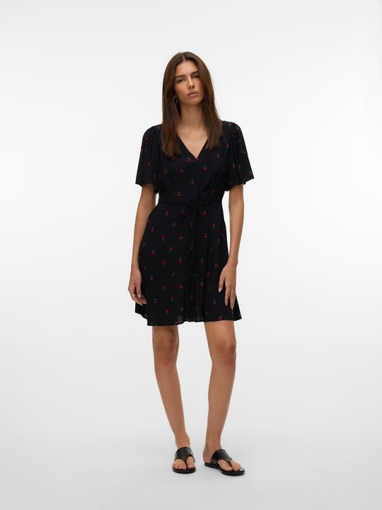 Actual product image Vero Moda Vmalba Ss Short Dress Wvn Ga Noos (S)