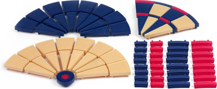 Actual product image Kings Dart Replacement segments for dartboard Cricket