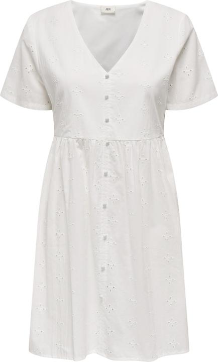 Actual product image JdY Normal geschnitten V-Ausschnitt Voluminöser Armschnitt Midikleid Kleid (M)