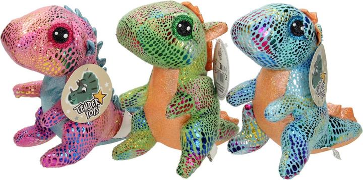 Produktbild Tender Toys Plüsch-Dino mit Glitzer (18 cm)