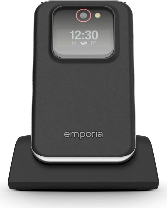 Produktbild Emporia V228 7,11 cm (2.8" ) Schwarz Einsteigertelefon (2.80", 2 Mpx, 2G)