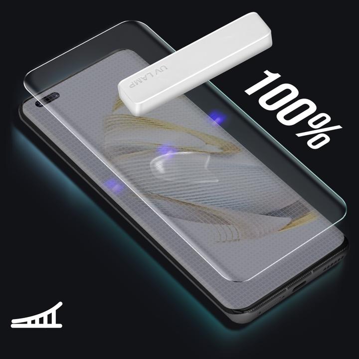 Produktbild Avizar Displayschutzfolie aus Glas mit UV-Licht (1 Stück, Huawei Nova 11 Pro)