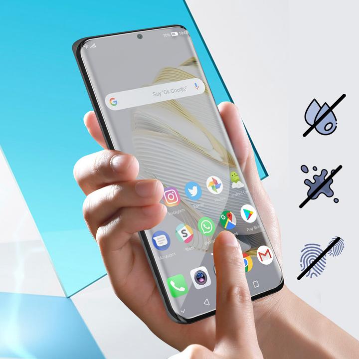 Produktbild Avizar Displayschutzfolie aus Glas mit UV-Licht (1 Stück, Huawei Nova 10)