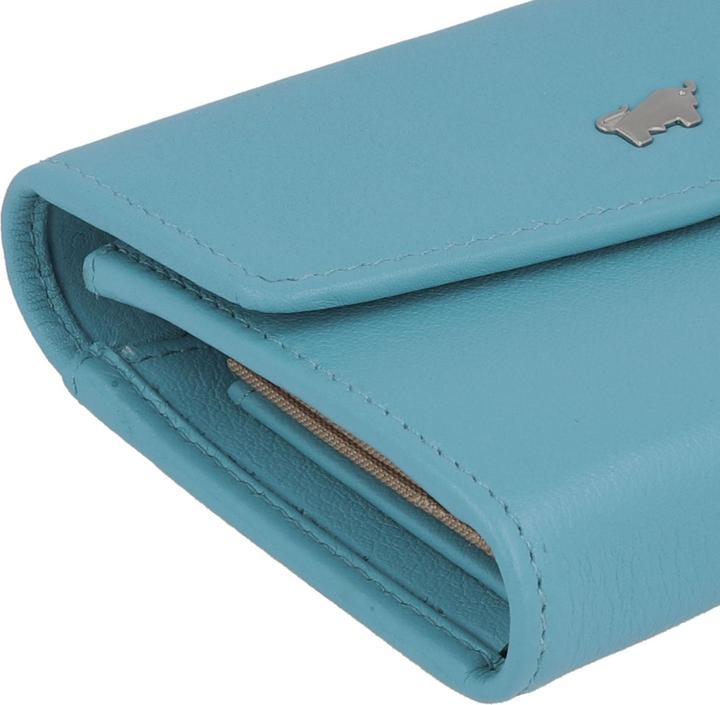 Actual product image Braun Büffel Joy wallet RFID protection leather 10.5 cm