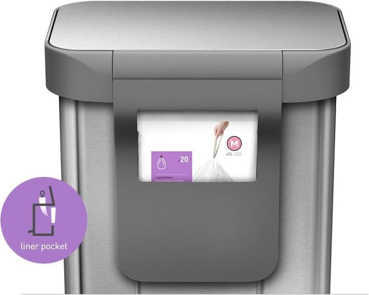 Immagine prodotto Simplehuman Cestino a pedale (45 l)