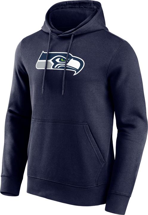Produktbild Fanatics Seattle Seahawks Mid Essentials Crest Kapuzenpullover Herren (M)