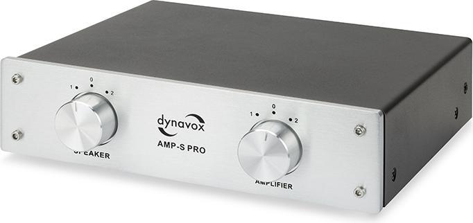 Actual product image Dynavox Amplifier boxesSwitch AMPS PRO silver