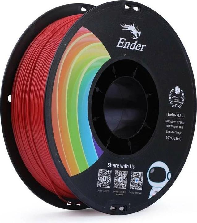 Immagine prodotto Creality Ender (PLA, 1.75 mm, 1000 g, Rosso)