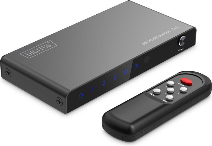 Digitus 8K HDMI schakelaar, 3x1