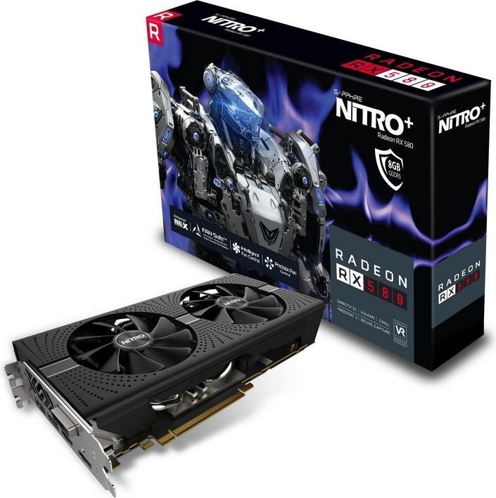 Image du produit Sapphire Nitro+ Radeon RX580 (8 Go)