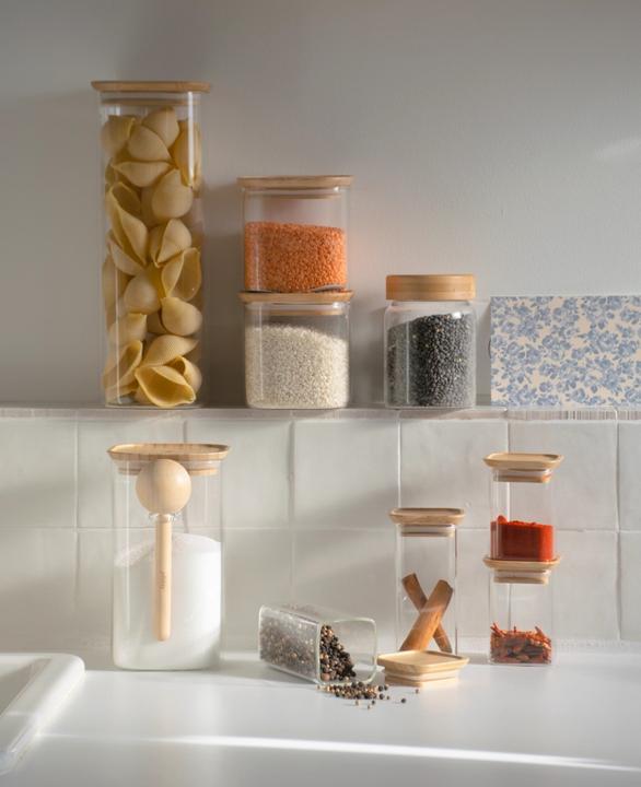Actual product image Pebbly Storage Jar (0.32 l)