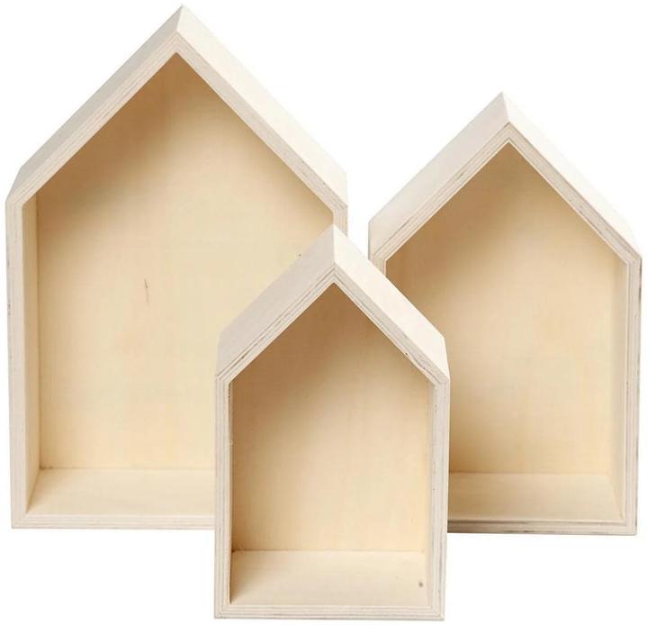 Immagine prodotto Creativ Company Set di scaffali da parete per la casa (20 x 10 x 31 cm)