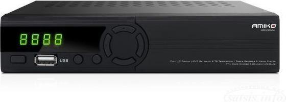 Image du produit Amiko HD8265+ Combo (DVB-S2, DVB-C/T2, Arbre CI)