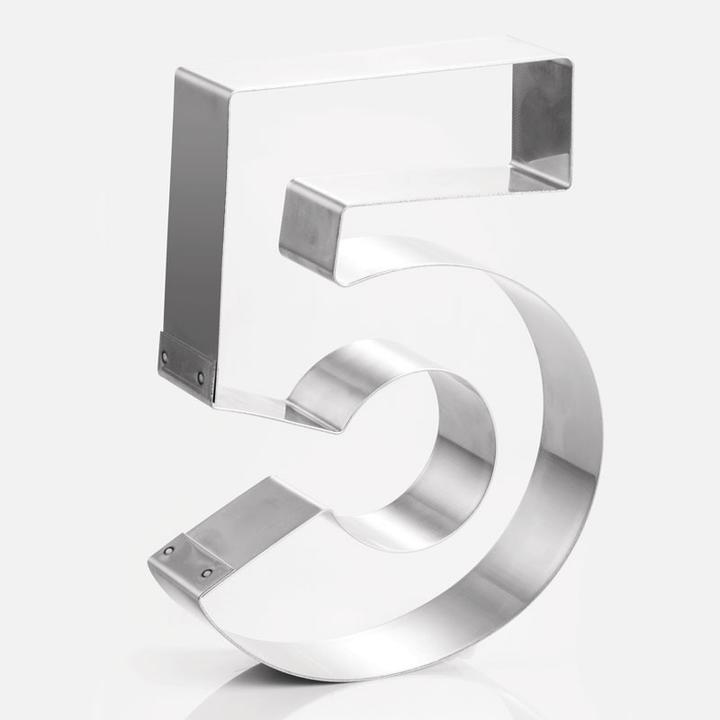 Image du produit Martellato Cadre de cuisson chiffre 5, 30 cm