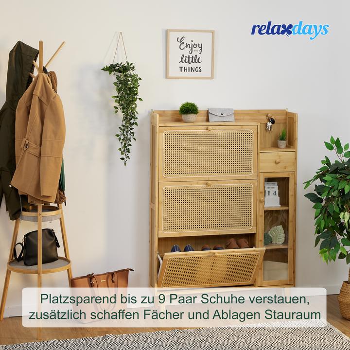 Productafbeelding Relaxdays Schuhschrank (95 x 19 x 127 cm)