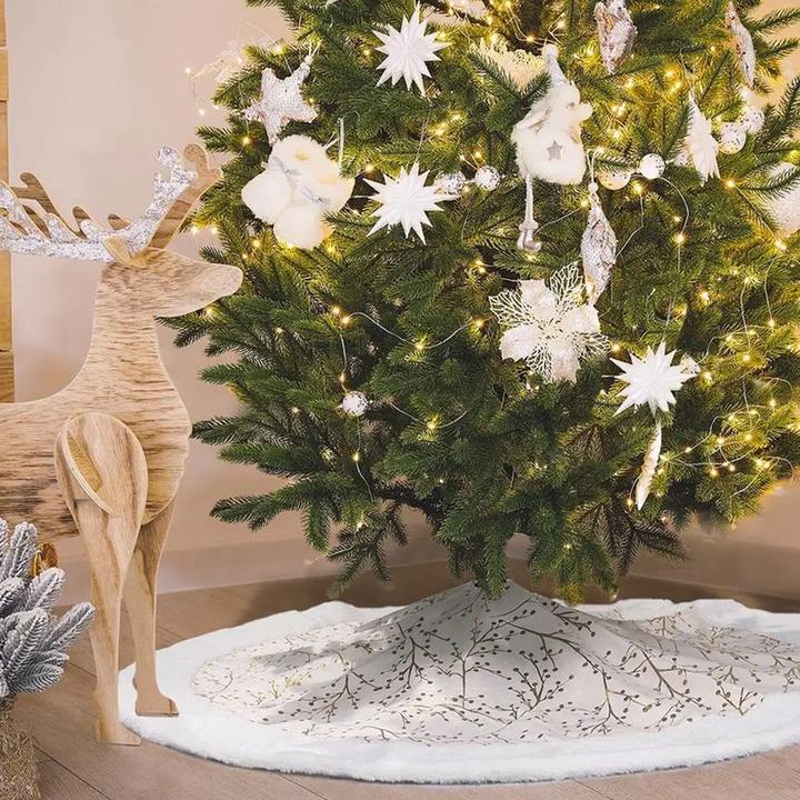 Image du produit Hermex Tapis de sapin de Noël Tapis de jupe de sapin de Noël Tapis de jupe de sapin de Noël (1 -pièce)