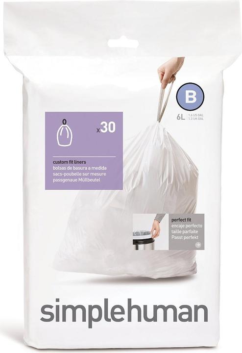 Image du produit Simplehuman Sac à ordures (30 x, 6 l)