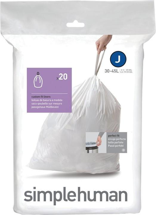 Simplehuman Sac à ordures (20 x, 40 l)