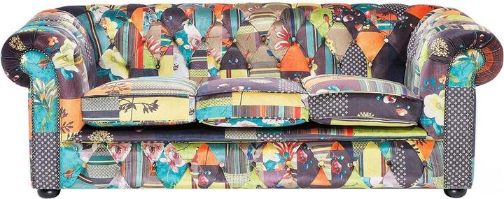 Beliani Chesterfield (3 places)