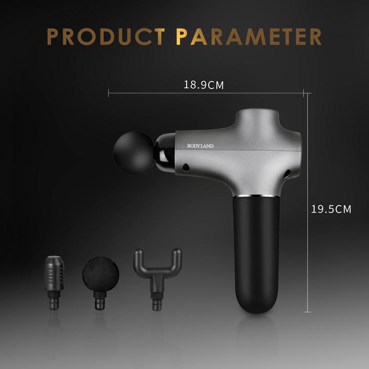 Actual product image Bodyland mini massage gun