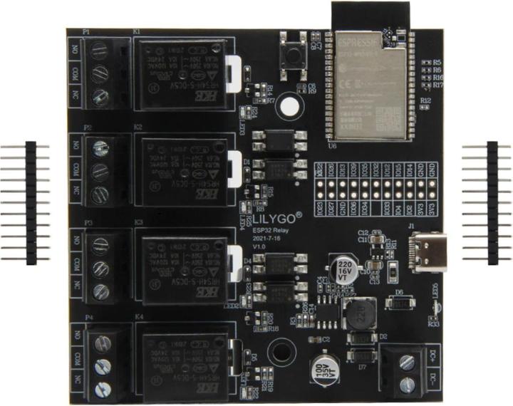 Image du produit Lilygo TTGO T-Relay ESP32 Dev Board avec 4 relais 5V DC